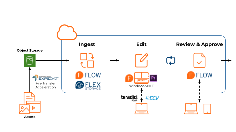 FLEX cloud video storage explained